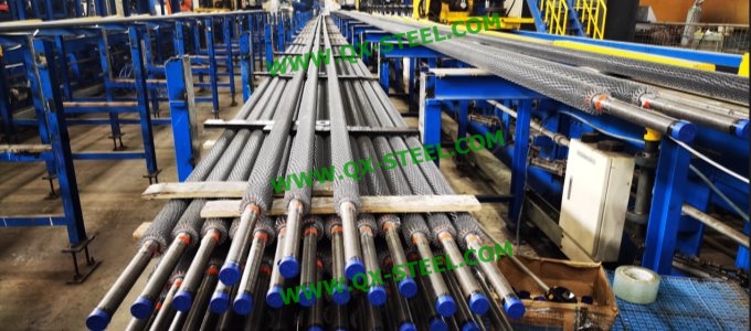 HFW Fin tubes with 23.75m long