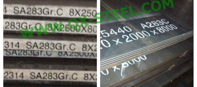 ASME SA283 Gr.C Steel Plate