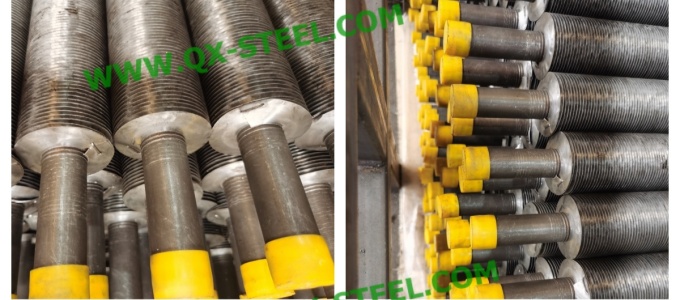 Embedded Fin tubes ready for ship