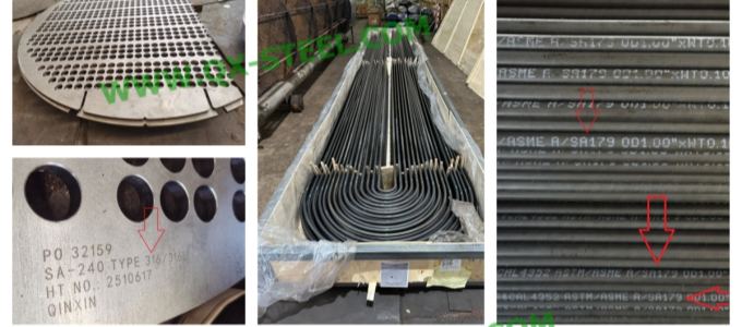 Baffle / Tubesheet / U Tubes