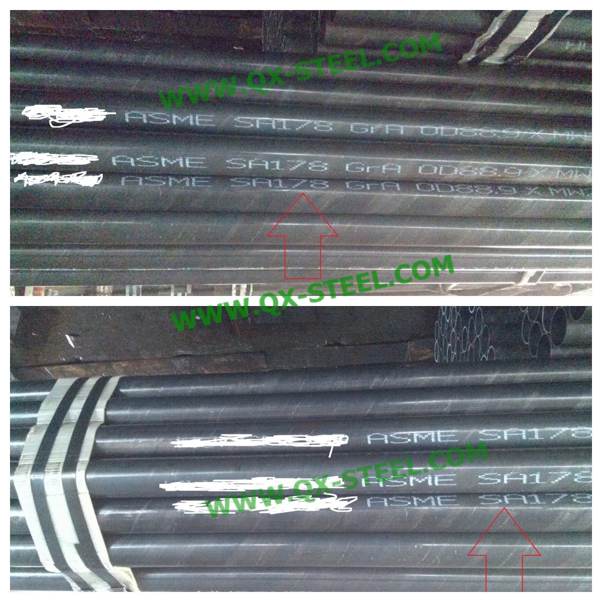 SA178 welded superheater tubes